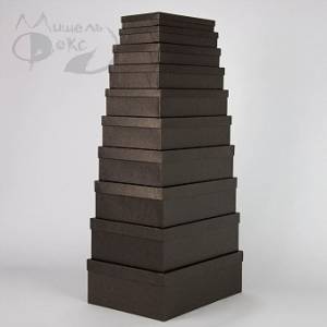 Коробка 33.5*25.5*10 см. "Черный китайский иероглиф" / 72342