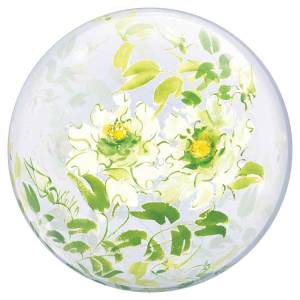 Bubble Deco 24" Цветы белые (Qualatex) / 1202-4465