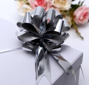 Бант-шар 3/ серебро 817835