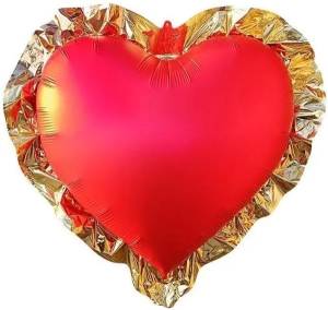 29" Сердце Гламур красное / Китай 27750