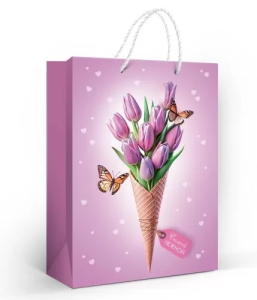 Пакет подарочный (МL) 31*22 см / 10000218