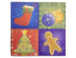 Салфетки бумажные "Коллаж" 33 см.