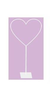 Стойка для Сердца металл.разборн./40*40*220 см.