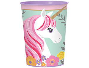 Стакан "Единорог нежный" пласт. 473 мл./1502-3222