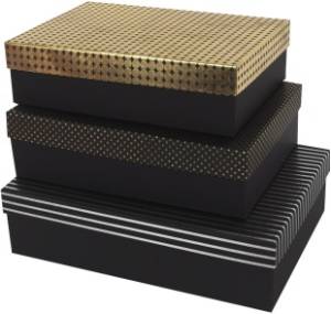 Коробка 27,5*19,5*7,5 см "Мужская классика"