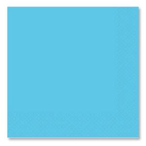 Салфетка голубая 33см 16шт./1502-1094