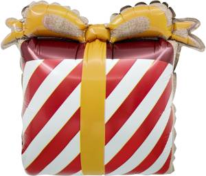 МИНИ Праздничный подарок, красный / 26832