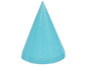 Колпак  "Голубой" 6 шт.