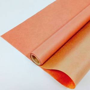 Крафт-бумага ПЕРСИКОВАЯ 70 см*10 м.