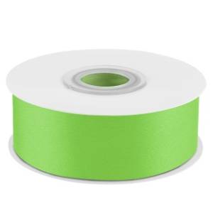 Лента атлас светло-зеленый 25 мм*22,85 м / 25052