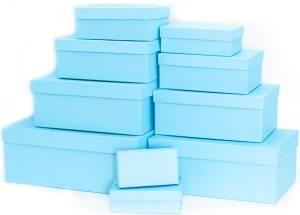 Коробка 12*6,5*4 см Голубая бирюза