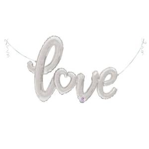 Надпись "LOVE" с сердцем 47"/ Китай 35720