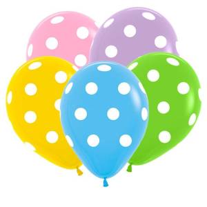 Большие кружки,ассорти пастель 12" (Колумбия)