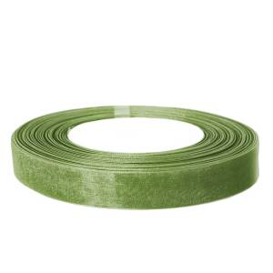 Лента Органза 1.2 см.*22.85 м Авокадо / О12ВК09