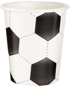 Стакан "Футбольный мяч" 250 мл 6 шт./77583