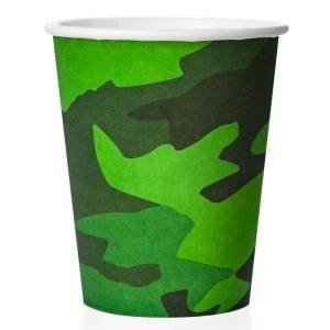 Стакан Камуфляж Военный 250 мл. 6 шт. / 77181