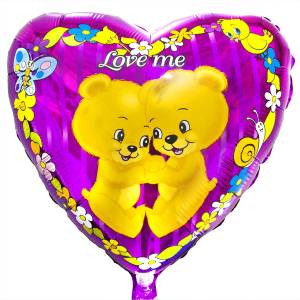 18" Love Me Медвежата (Flexmetall)/1202-0412