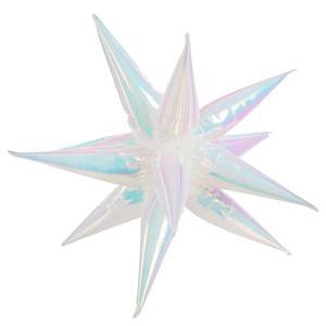 3d Звезда составная 26" Хамелеон, жемчужный перламутр (Китай) / 24917