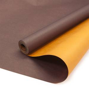 Крафт-бумага Персик/Темный Коралл 70см*10м/46867