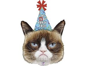 Сердитая кошка в колпаке 36"/ Grabo 35260