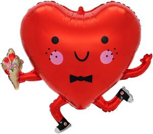 26" Сердце, влюбленный смайл / Китай 26335