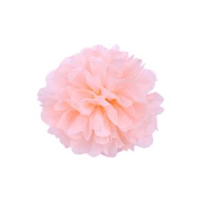 Помпон из бумаги 30 см (персиковый)