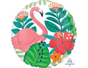 Шар 18" ALOHA Фламинго (Анаграм)/1202-2870