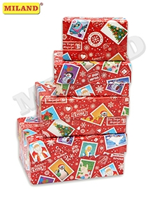 Коробка 13*9*6 см "Почта ДМ"