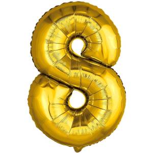 Цифра 8 - 32" Золото (Россия) / 1207-4789