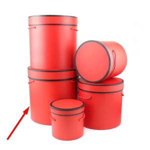 Коробка 25*25 см "Романтичный с кантом"