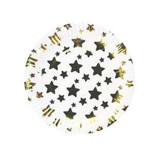 Тарелка  "Звезды Золотые" 18 см. 6 шт.