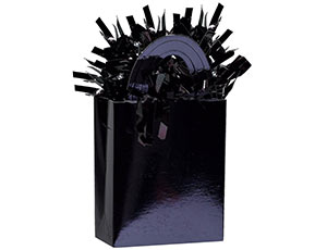 Грузик д/шара Сумочка Черный 160гр / 1302-0756