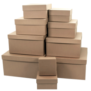 Коробка 24*24*13 см крафт