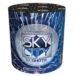 Sky city голубой 0.8"10залпов
