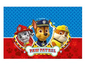 Скатерть "Щенячий патруль" 1,2*1,8 м. 1502-3590