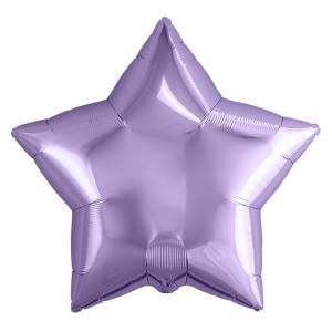 Звезда сиреневая 9"