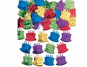 Конфетти  Торт металл ассорти, 14гр.