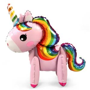 Единорог Радужный, Розовый 23"(Китай) /  15132