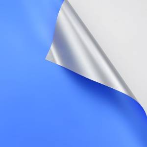 Пленка матовая Яркая Голубой/Серебро 0,58*10 м/88001817