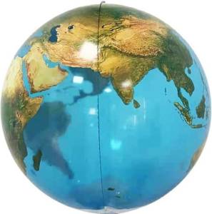 Сфера 3D Планета Земля, Глобус 22"/56 см (Китай) 190054