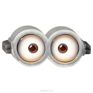 Маска бумажная "Миньоны", 6 шт.