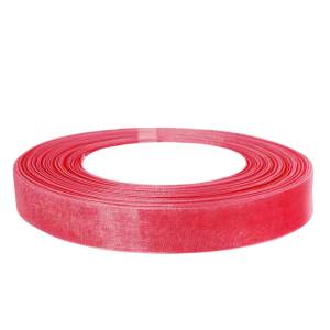 Лента Органза 1.2 см.*22.85 м Ярко-розовый / О12ВК41
