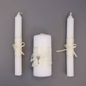 Свеча "Домашний очаг" Айвори / М00803