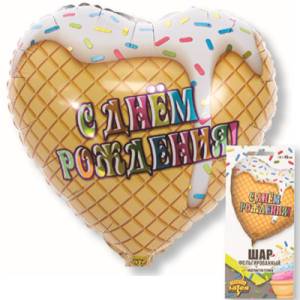 18" РУС ДР Мороженное белое/ Китай 1202-2513