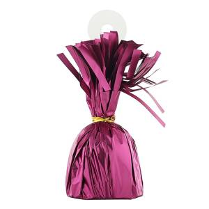 Грузик д/шара Конус малиновый 170 гр./1302-1596