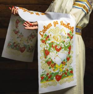 Рушник Хлеб-соль Розы 150*36 см / 1161724