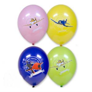 Набор шаров рис Disney Самолеты 30 см 5 шт