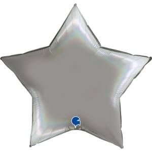 36" Звезда голография Серебро (Grabo)/362P01RHP/1204-1626