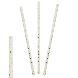 Трубочка д/кокт бум. "Звезды Серебряные" 25 шт.