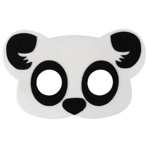 Маска "Панда" из фетра / 6233503